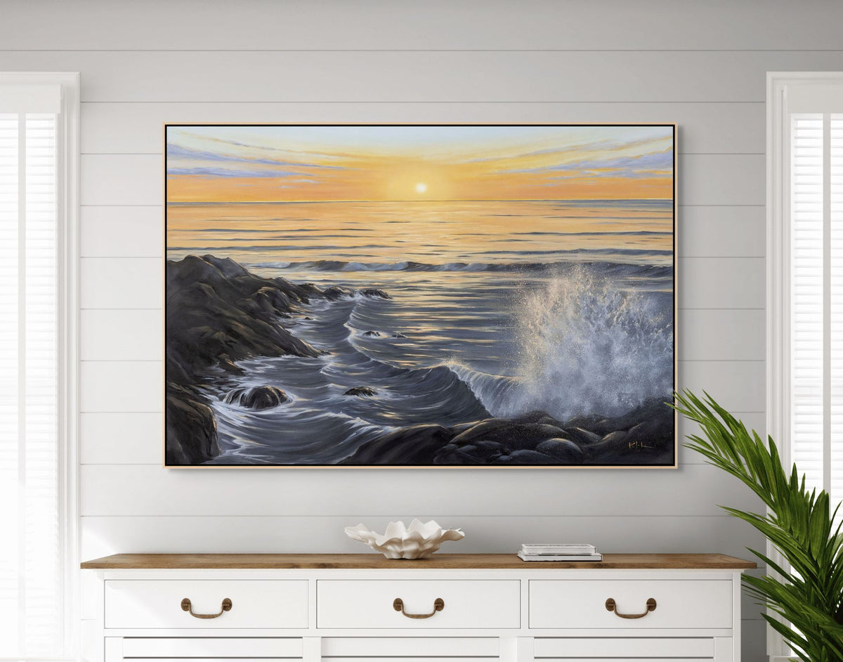 Buddha Point Painting Waikoloa Hawai'i Art Prints Canvas – Julie