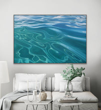 Blue Ocean | Clearwater Ocean Surface Canvas Prints | 60x40, 40x30, 30x20, 20x13