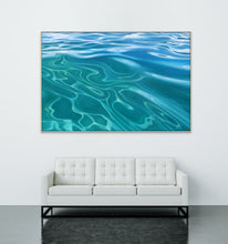 Blue Ocean | Clearwater Ocean Surface Canvas Prints | 60x40, 40x30, 30x20, 20x13