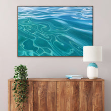 Blue Ocean | Clearwater Ocean Surface Canvas Prints | 60x40, 40x30, 30x20, 20x13