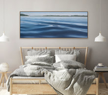 Calm | Original Oil Painting Peaceful Water | 60x24