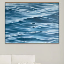 Connection | Flowing Water Surface Oil Painting Calming Art Prints Canvas and Paper | 24x18, 40x30