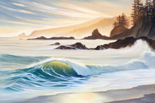 Gold Coast | Pacific Northwest Ocean Original Oil Painting | 36x24