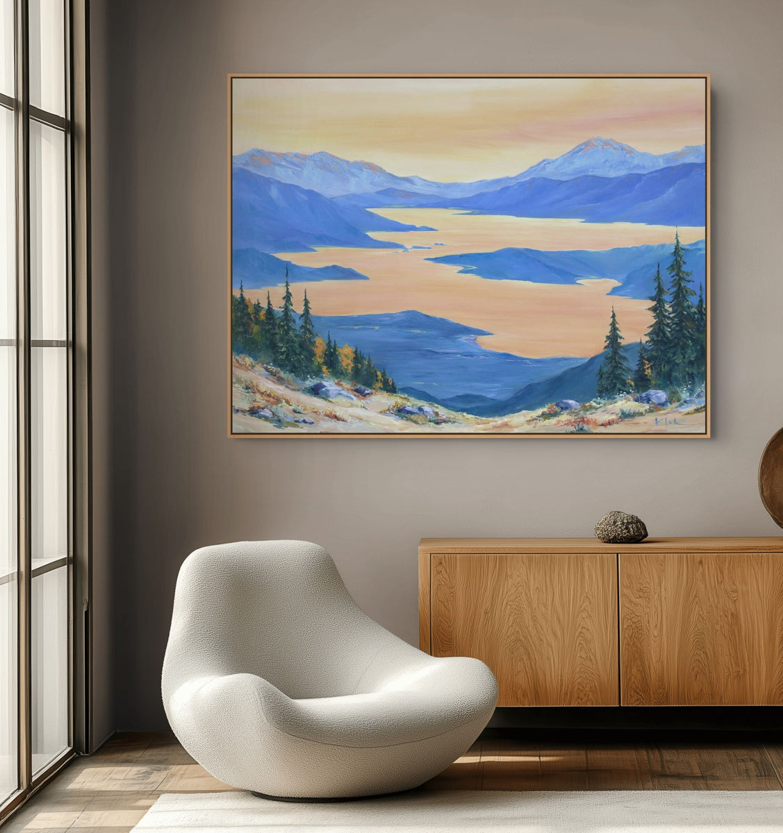 Lake View (油絵)     YUKI Lake View (油絵) YUKI Lake View (油絵) 【公式通販】