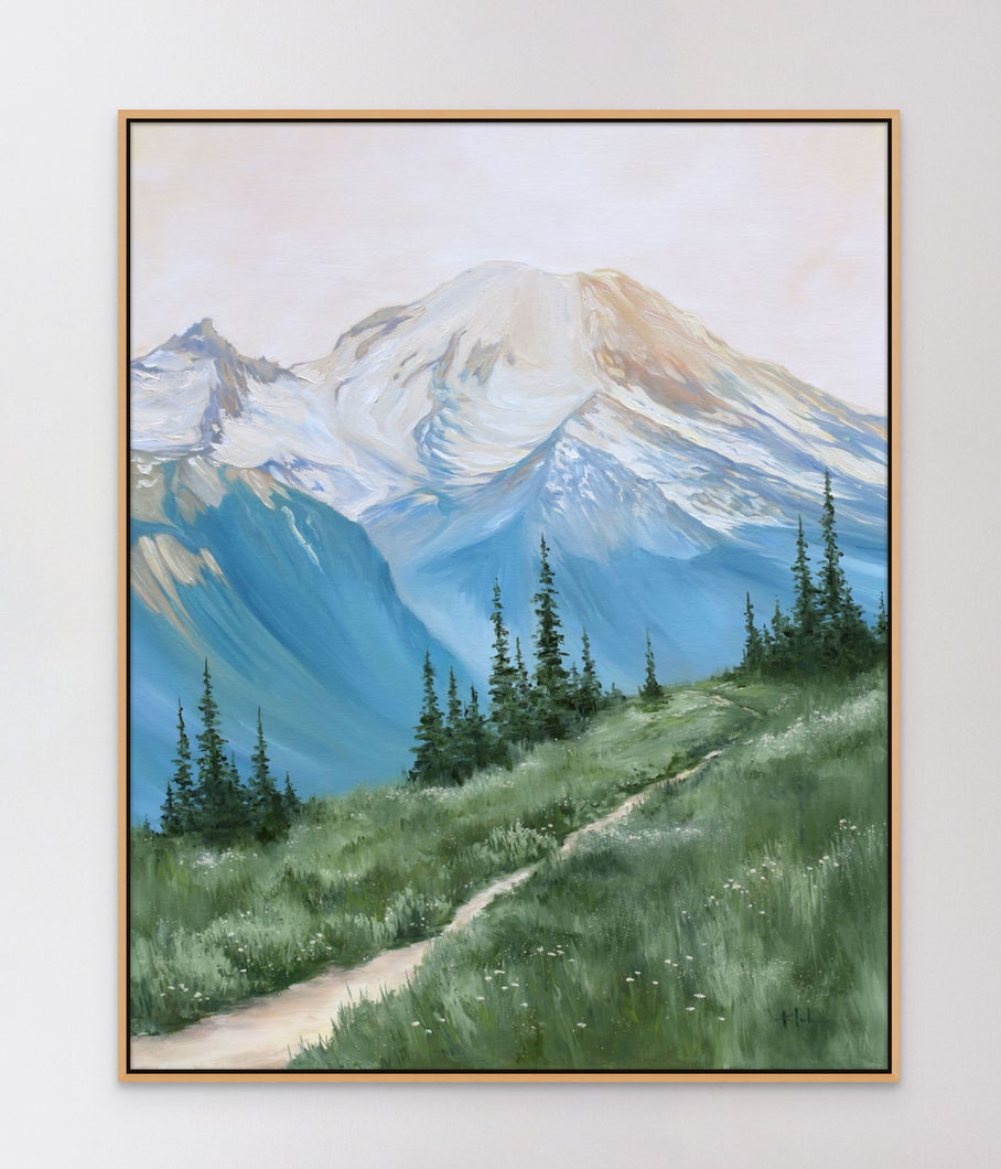 Rainier Autumn | Mt Rainier National Park Art Print | 11x14, 16x20, 30x40
