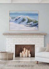 Resilience | Ocean Wave Art Large Canvas Prints | 30x20, 40x30, 60x40