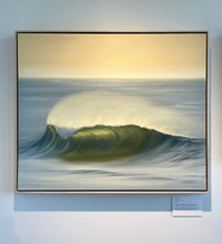 Solitude | Original Oil Painting Ocean Wave Surf Art | 36"x30"