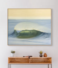 Solitude | Original Oil Painting Ocean Wave Surf Art | 36"x30"