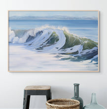 Resilience | Ocean Wave Art Large Canvas Prints | 30x20, 40x30, 60x40