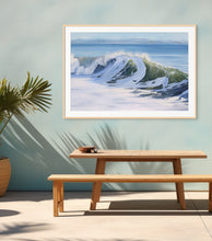 Resilience | Ocean Wave Art Large Canvas Prints | 30x20, 40x30, 60x40