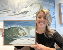 Online 2-hour Oil Painting Class - Self-Paced - Painting Ocean Waves