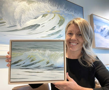 Online 2-hour Oil Painting Class - Self-Paced - Painting Ocean Waves