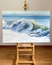 Resilience | Ocean Wave Art Large Canvas Prints | 30x20, 40x30, 60x40