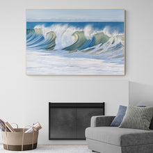 Awakening | Large Ocean Wave Oil Painting | 60x40