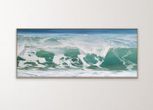 Believe | Large Panoramic Ocean Wave Canvas Art Print | 20x8, 30x12, 40x16, 60x24