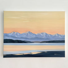 Boston Harbor | Olympia View Original Oil Painting | 24x18