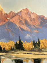 Teton Sunrise | Teton National Park Original Oil Painting | 60x24