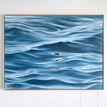 Connection | Flowing Water Surface Oil Painting Calming Art Prints Canvas and Paper | 24x18, 40x30