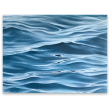 Connection | Flowing Water Surface Oil Painting Calming Art Prints Canvas and Paper | 24x18, 40x30