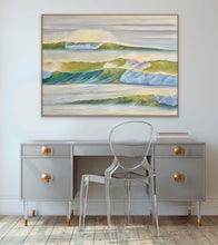 Emerald Wave Painting Ocean Fine Art Oils