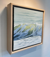 Glow | Oceanscape Original Small Oil Painting | 10x10