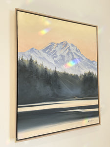 Olympic Mountain Art with Puget Sound Sunset Art Prints | 24x30