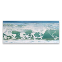 Believe | Large Panoramic Ocean Wave Canvas Art Print | 20x8, 30x12, 40x16, 60x24