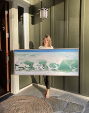 Believe | Large Panoramic Ocean Wave Canvas Art Print | 20x8, 30x12, 40x16, 60x24