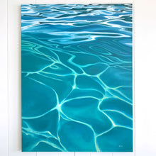 Tranquility | Clear Water Turquoise Surface Canvas Prints | 18x24, 24x36, 36x48
