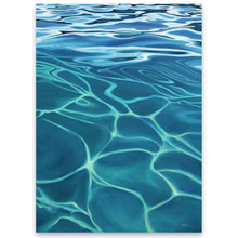Tranquility | Clear Water Turquoise Surface Canvas Prints | 18x24, 24x36, 36x48