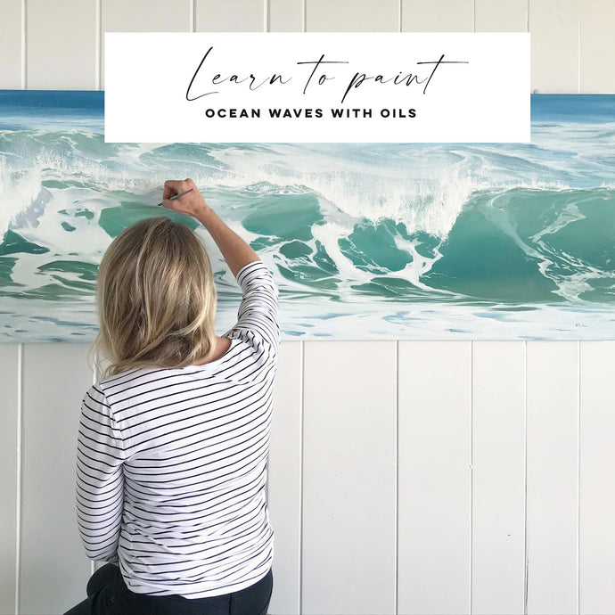 Learn to Paint Ocean Waves in Oils