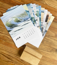 Load image into Gallery viewer, 2025 Ocean Art Desk Calendar