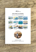 Load image into Gallery viewer, 2025 Ocean Art Desk Calendar