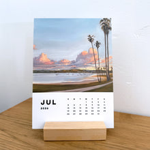 2026 Ocean Art Desk Calendar