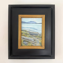 Orcas Island from Bellingham Plein Air Oil Painting