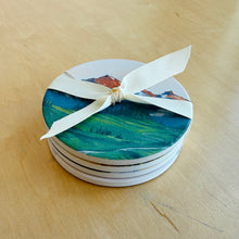 Load image into Gallery viewer, PNW Mountain Art Ceramic Coasters