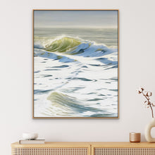 Afternoon | Glowing Ocean West Coast Wave Painting Prints