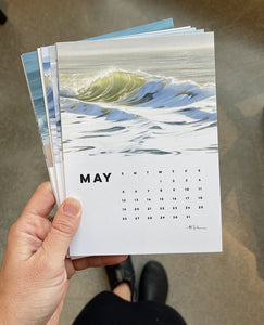 2024 Ocean Art Desk Calendar