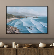 Cannon Beach Vista | Original Oil Painting Framed - 36x24