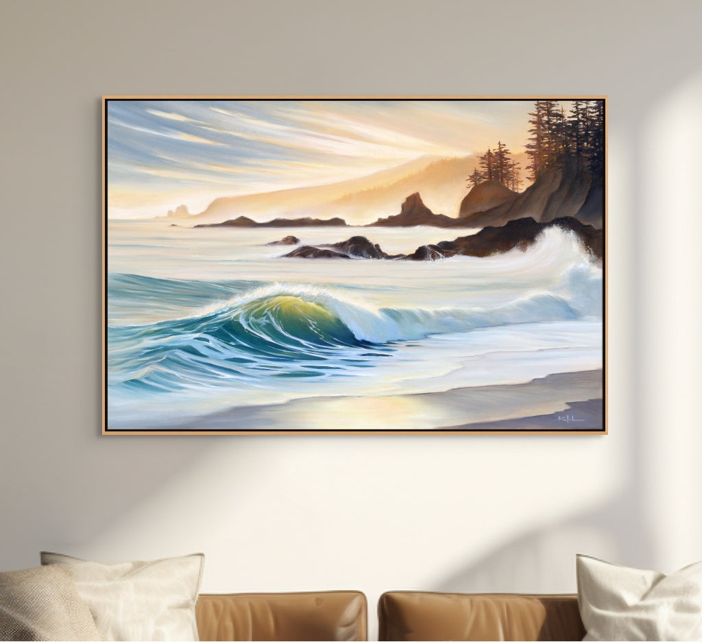 Pacific Northwest Ocean Art Prints | 36x24, 24x16, 18x12