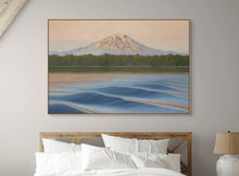 Rainier Summer | Original Oil Painting Olympia Puget Sound | 60"x40" Framed