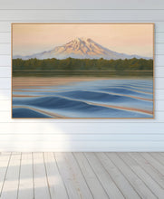 Rainier Summer | Original Oil Painting Olympia Puget Sound | 60"x40" Framed