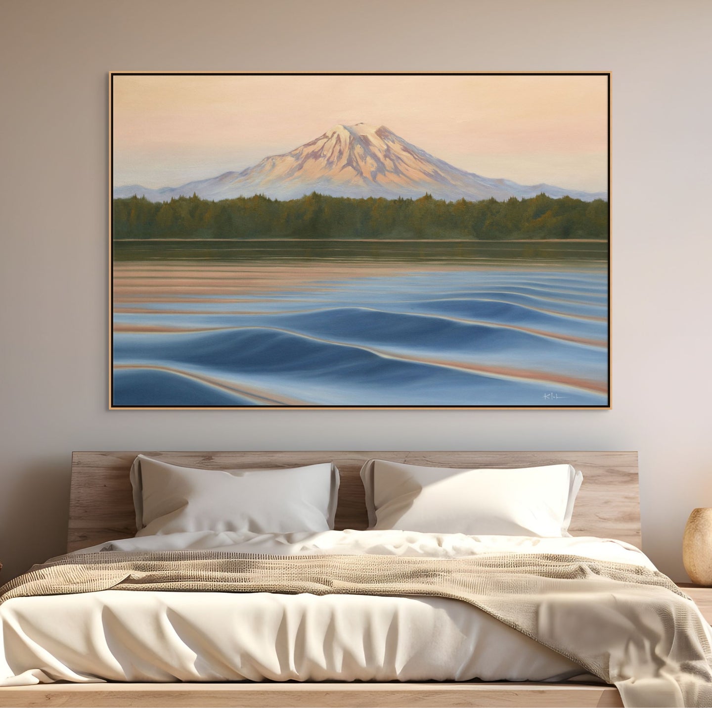 Rainier Summer | Original Oil Painting Olympia Puget Sound | 60