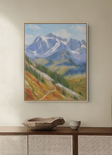 Mt Shuksan Autumn | Original Art Oil Painting Framed