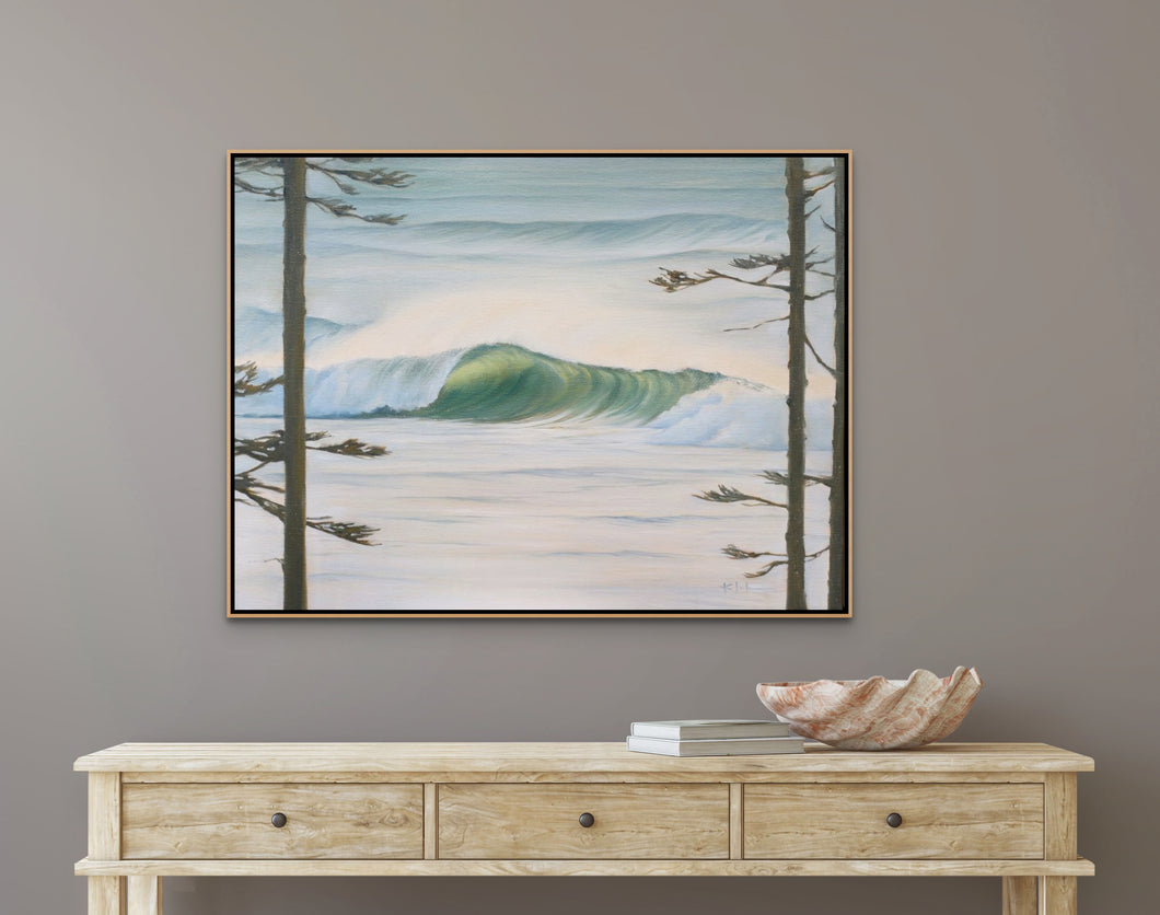 Pacific Overlook | Original Oil Painting Pacific Northwest Ocean | 24