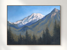 Packwood Painting View of Mt Rainier Art, 11x14, 16x20, 24x30, 30x40
