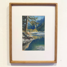 Quinault River | Plein Air Oil on Canvas Paper Painting