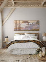 Ruby Beach | Original Oil Painting of Washington Coast | 60" x 24" Framed