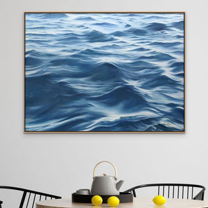 Transcendence | Calming Water Surface Art Painting Prints | 24x18, 40x30, 48x36