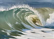 Live Online 2-hour Oil Painting Class - Painting Ocean Waves
